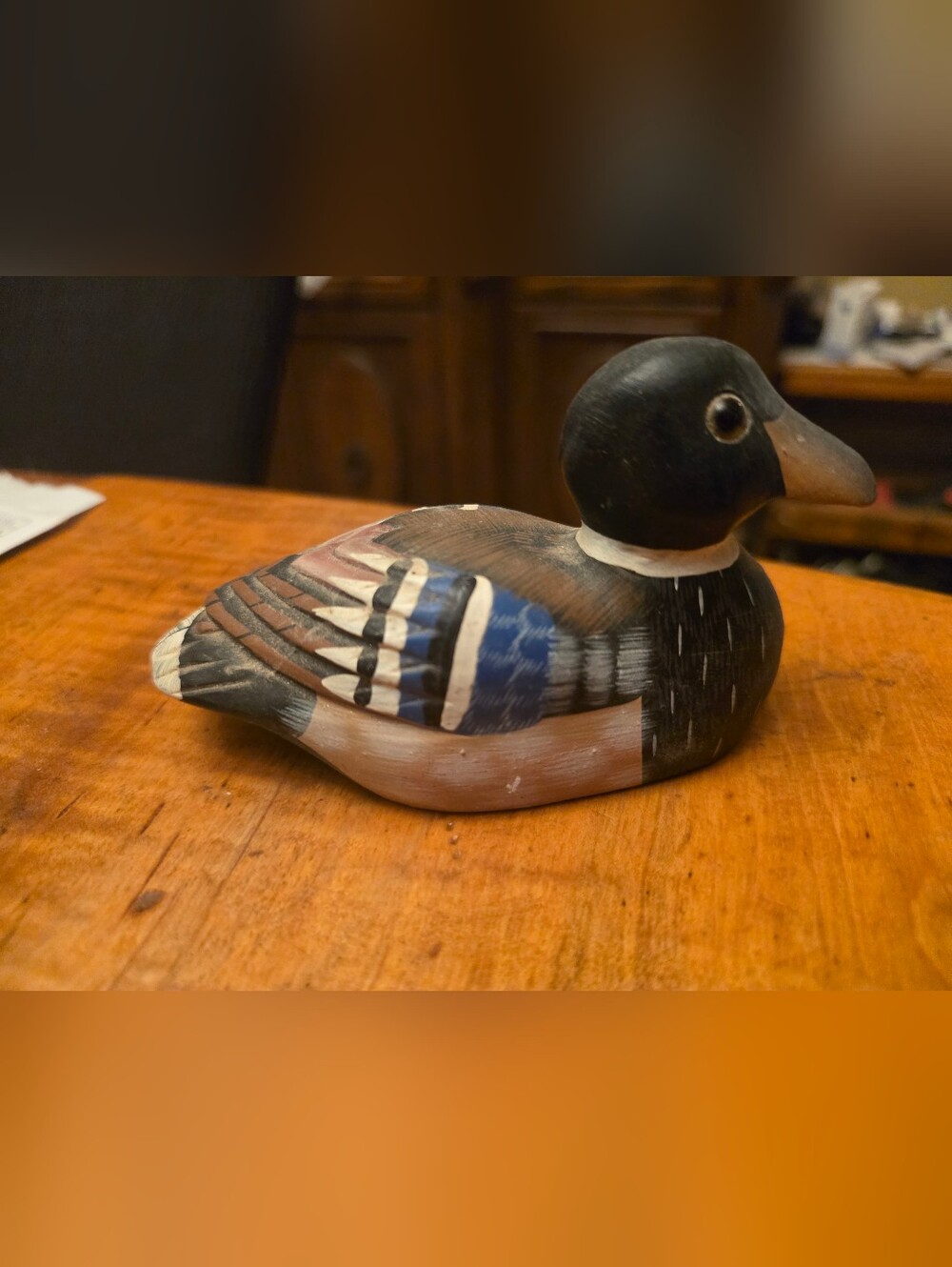 Mallard? Duck Unknown Material / Make Heavy Resin Or Ceramic.
